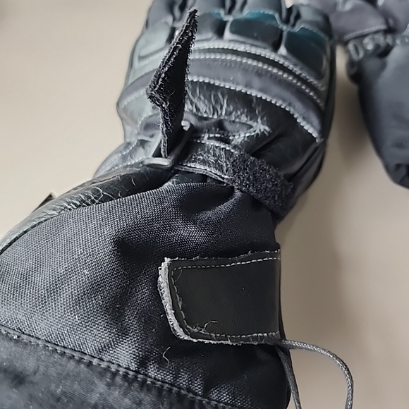 Rocket Mens Waterproof Dry Tech Leather/Textile Motorcycle Gloves Size Small EUC - Picture 7 of 16